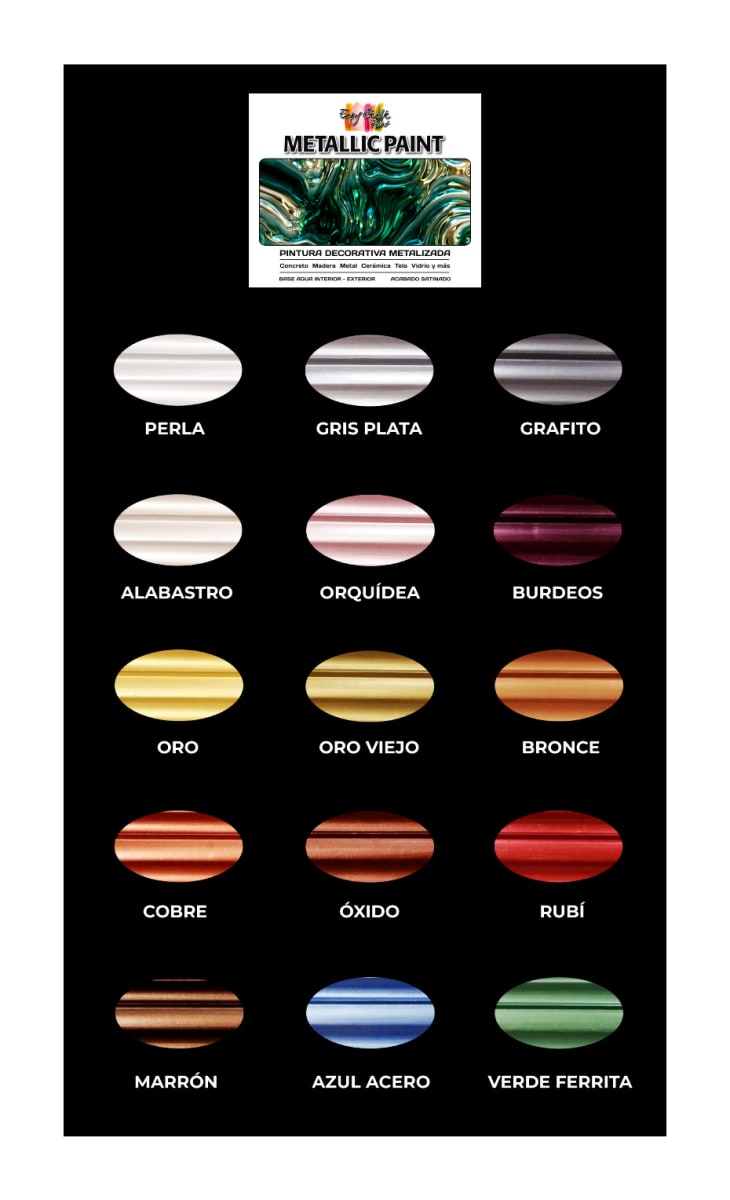 PINTURA METALIZADA PERLA METALIZADO 207CC3