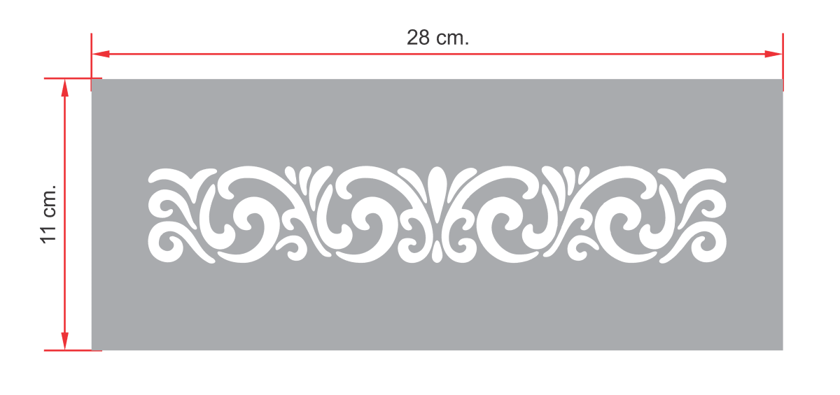 STENCIL CENEFA ROMA1