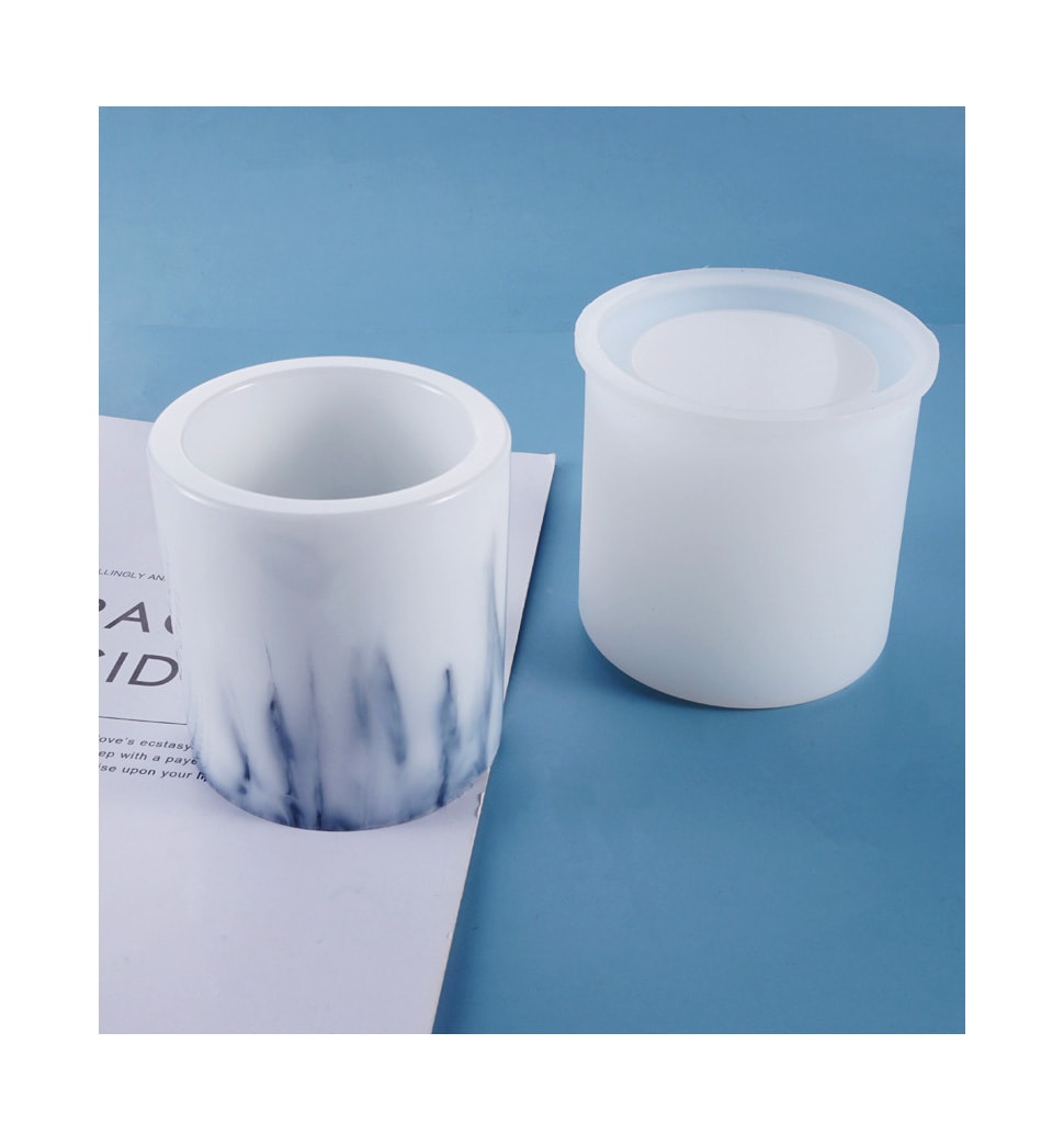 MOLDE DE SILICONA PORTA LAPIZ CILINDRO3