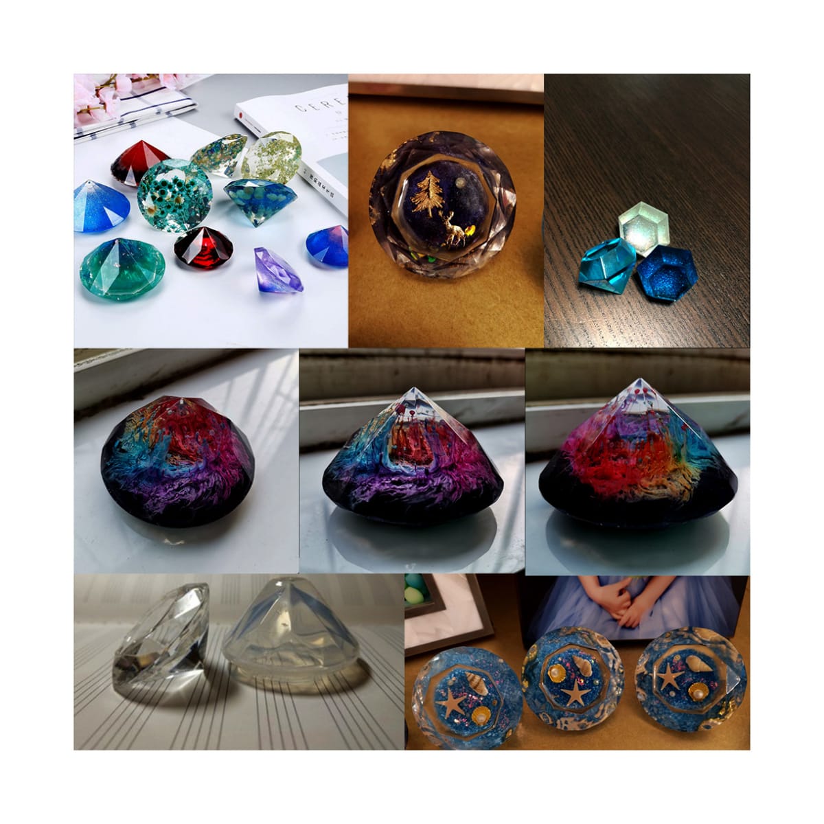 MOLDE DE SILICONA DIAMANTE GRANDE4