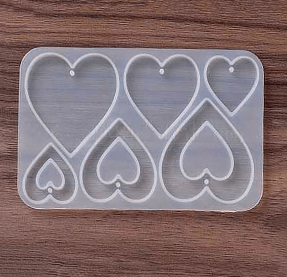 MOLDE DE SILICONA CORAZON II3