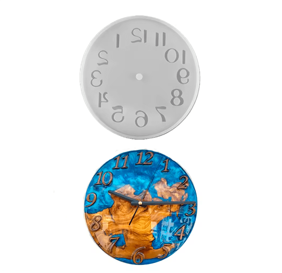 MOLDE DE SILICONA DISEÑO DE RELOJ2