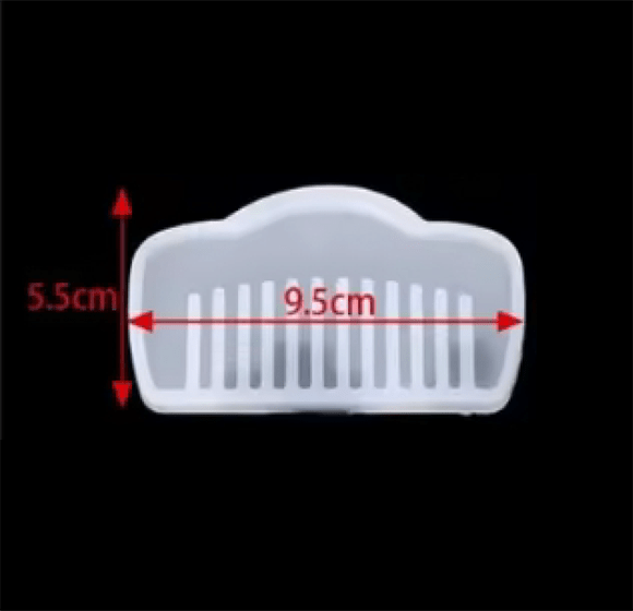 MOLDE DE SILICONA DISEÑO: PEINE2