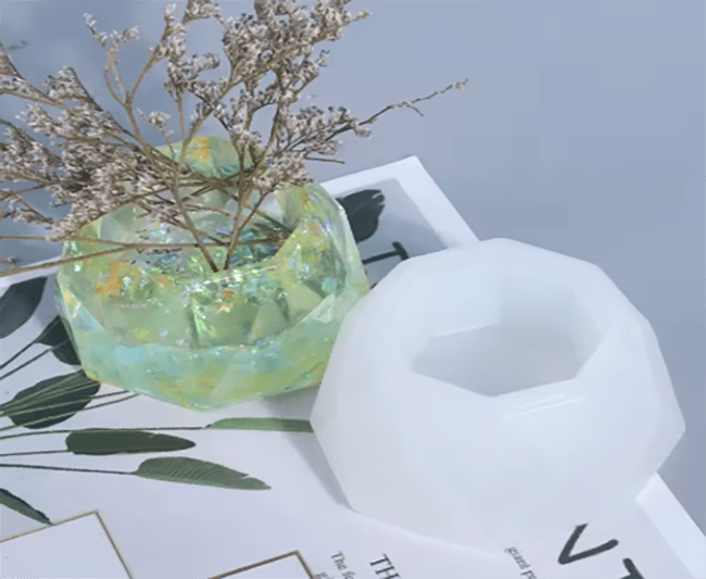 MOLDE DE SILICONA MACETA SUCULENTA 5.5CM2