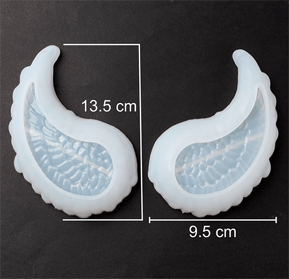 MOLDE DE SILICONA DISEÑO DE ALA3