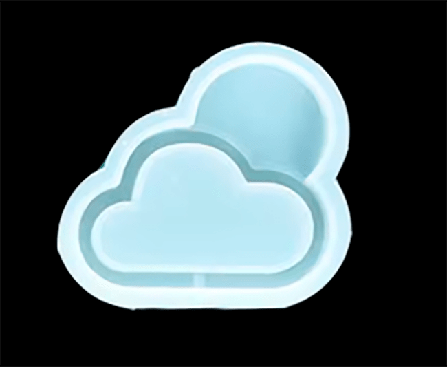 MOLDE DE SILICONA NUBE 7.5x5.5CM1