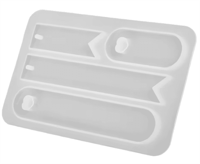 MOLDE DE SILICONA MARCADOR PAGINA x4u.1