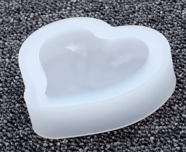 MOLDE DE SILICONA VARIOS MODELOS BIJUTERIA, CORAZON1