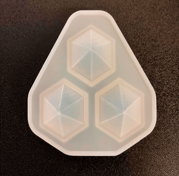 MOLDE DE SILICONA VARIOS MODELOS BIJUTERIA, DIAMANTEx32