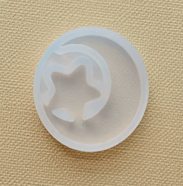 MOLDE DE SILICONA VARIOS MODELOS BIJUTERIA LUNA ESTRELLA REDONDO1