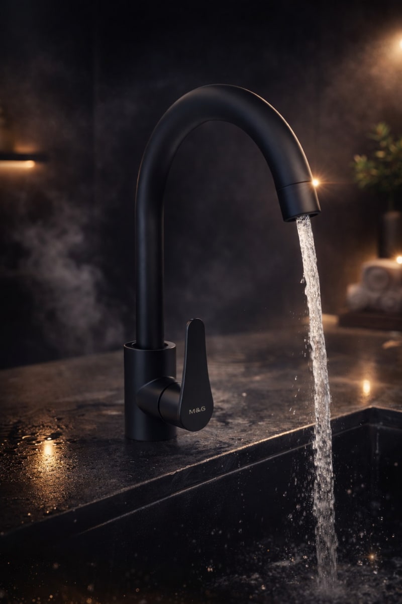 CAÑO GRIFERIA COCINA FAUCET  YS 26B BLACK1