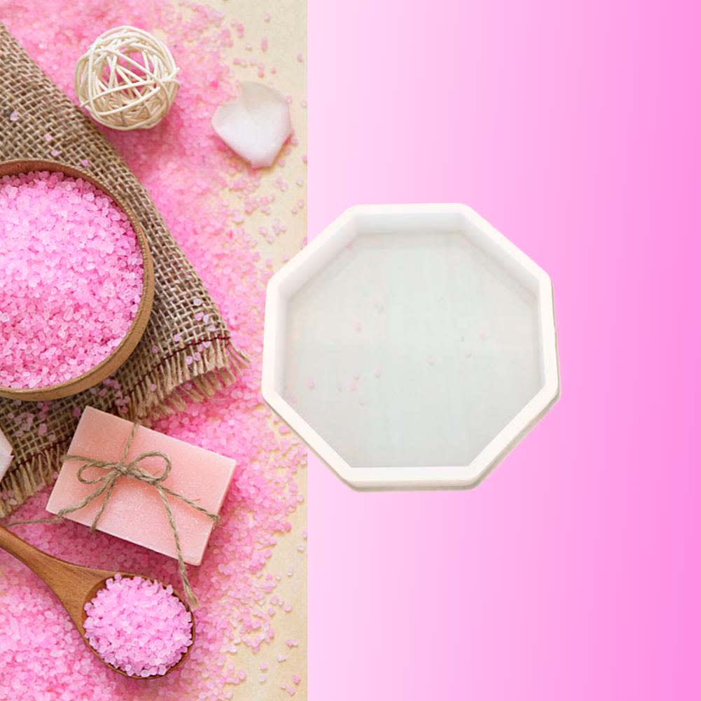 MOLDE DE SILICONA POSA VASO OCTOGONAL 7CM2