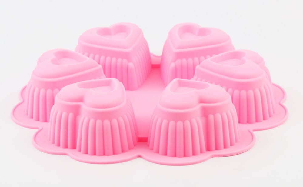 MOLDE DE SILICONA CORAZON  ACANALADO3