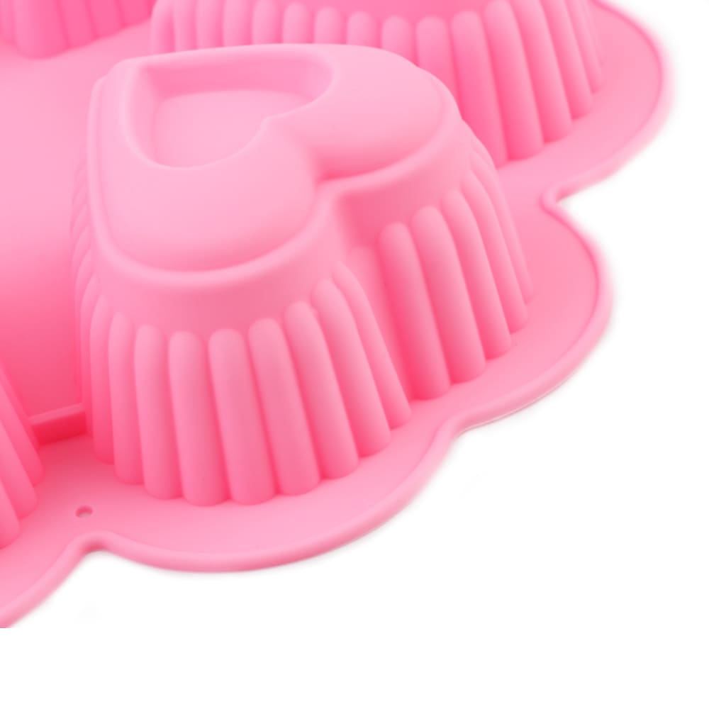 MOLDE DE SILICONA CORAZON  ACANALADO4