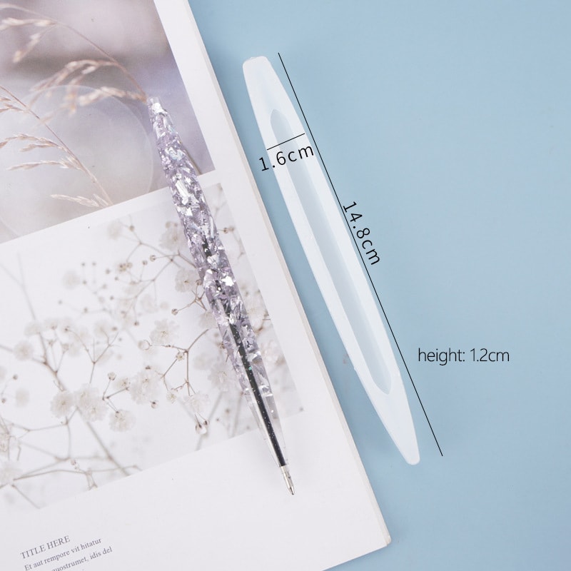 MOLDE DE SILICONA LAPICEROS 2 Un.1