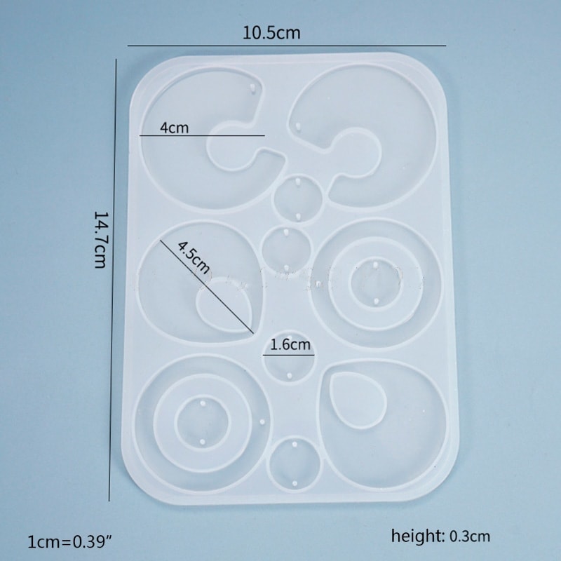 MOLDE DE SILICONA MINI JOYAS 82