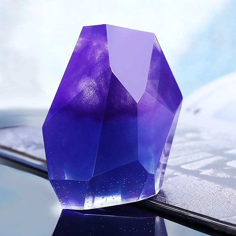 MOLDE DE SILICONA CRISTAL ROCA1