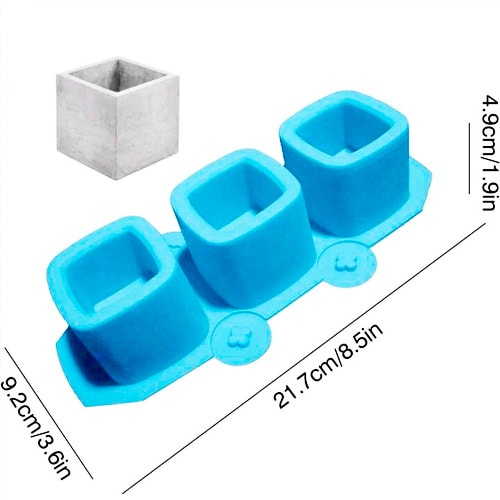 MOLDE DE SILICONA MACETA CUADRADA1