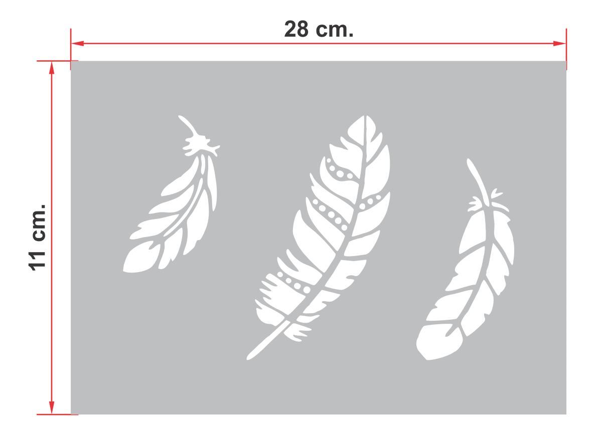 STENCIL DECO PLUMAS1
