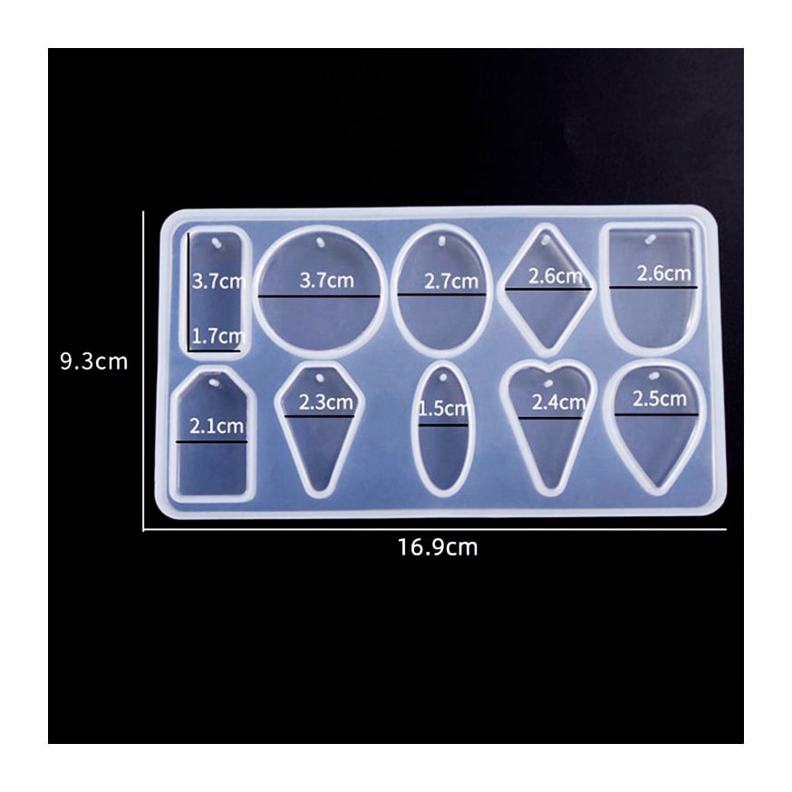 MOLDE DE SILICONA MINI JOYAS 11