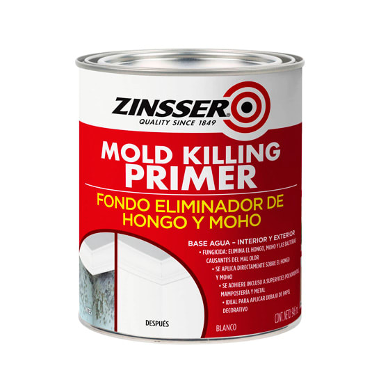 ZINSSER MOLD KILLING PRIMER BLANCO MATE DOCTOR OBRA
