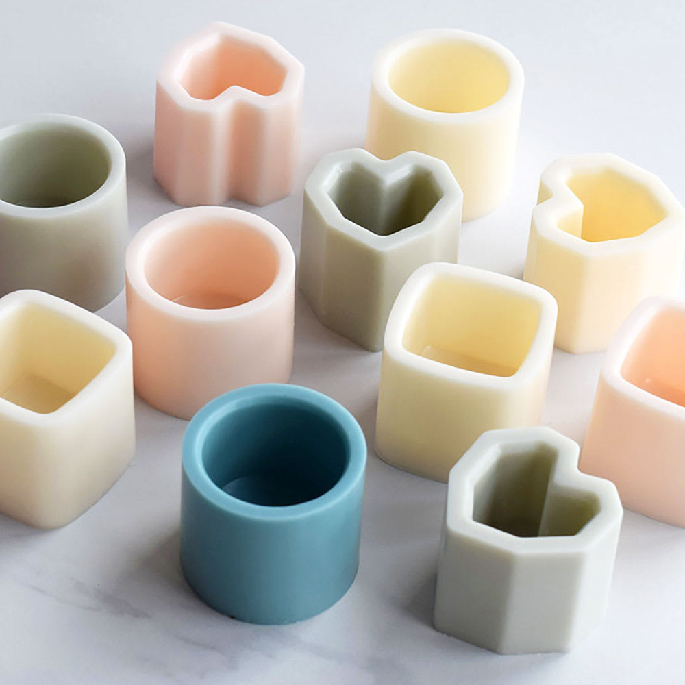 MOLDE DE SILICONA CORAZON MACETA2