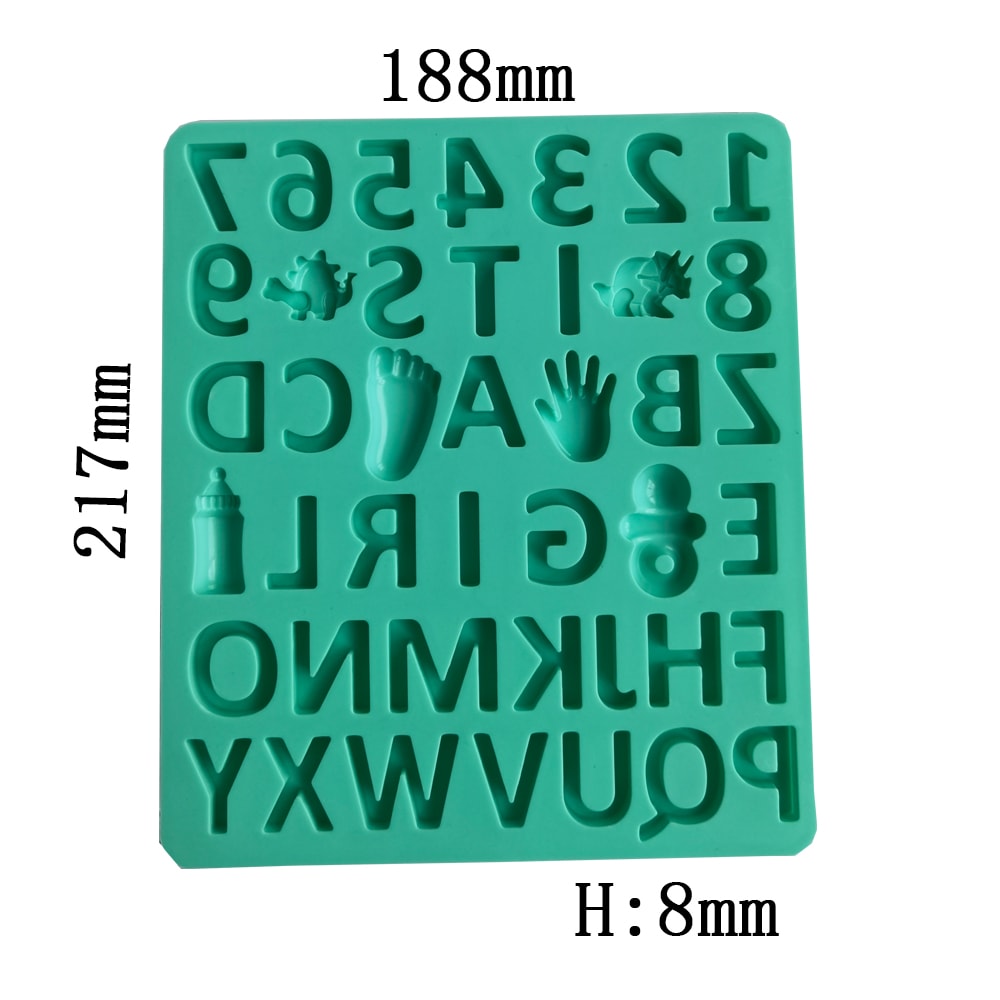MOLDE DE SILICONA LETRA CHICA1