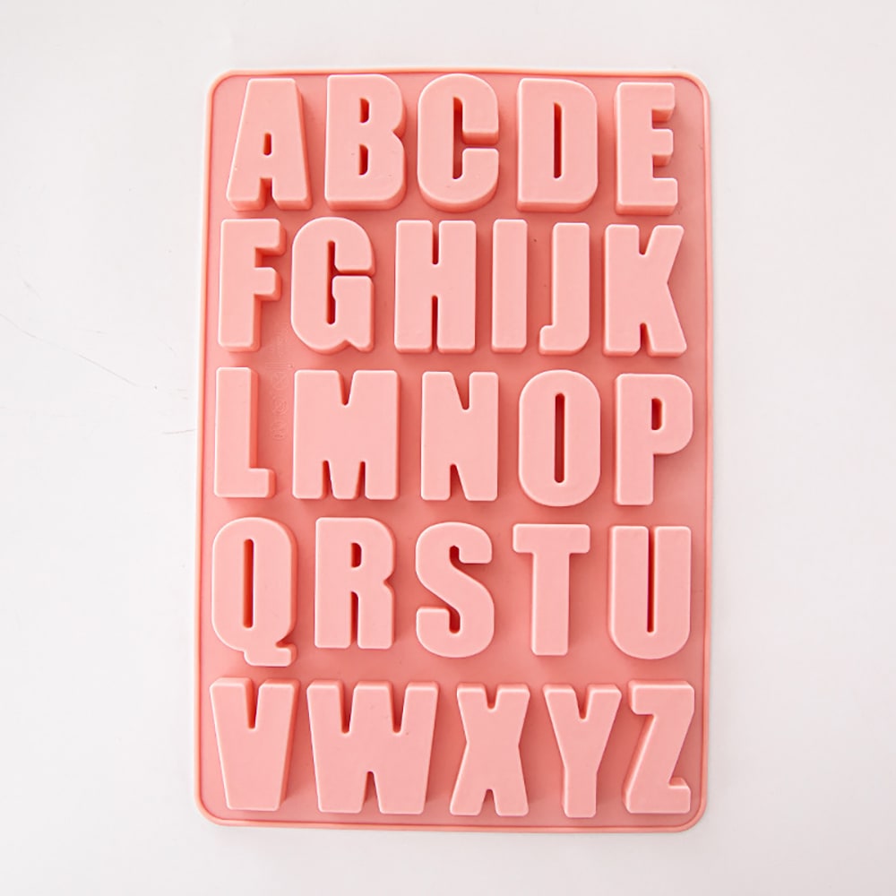MOLDE DE SILICONA LETRAS10
