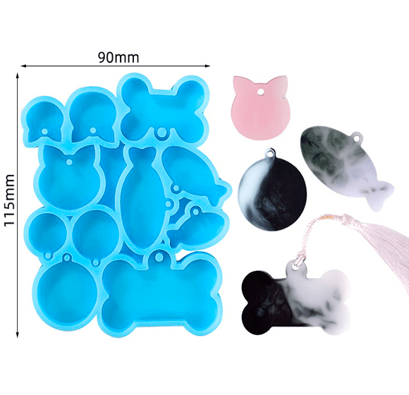 MOLDE DE SILICONA DISEÑOS VARIOS II2