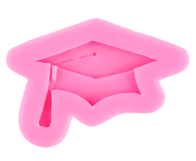 MOLDE DE SILICONA GORRO EGRESADO1