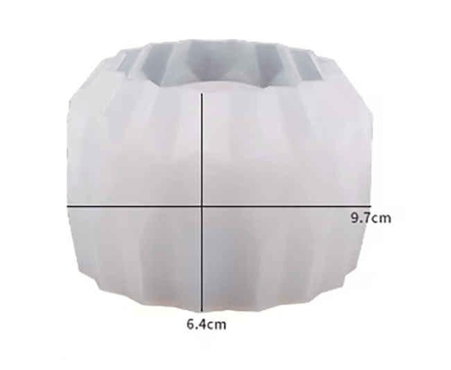 MOLDE DE SILICONA ALHAJERO PARA RESINA/YESO 9CM.4