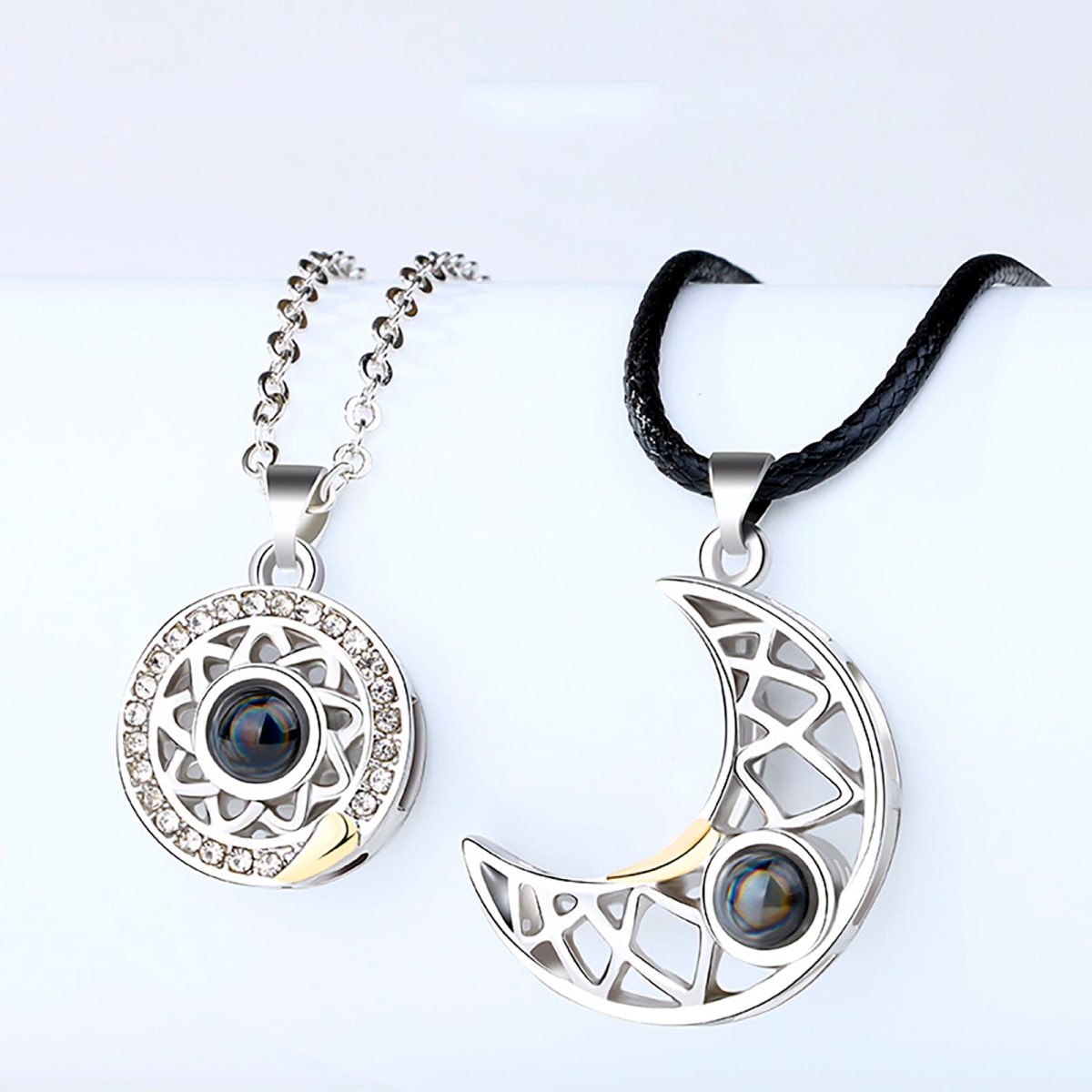 SET DE COLLARES NEGROS x 10 Un.5