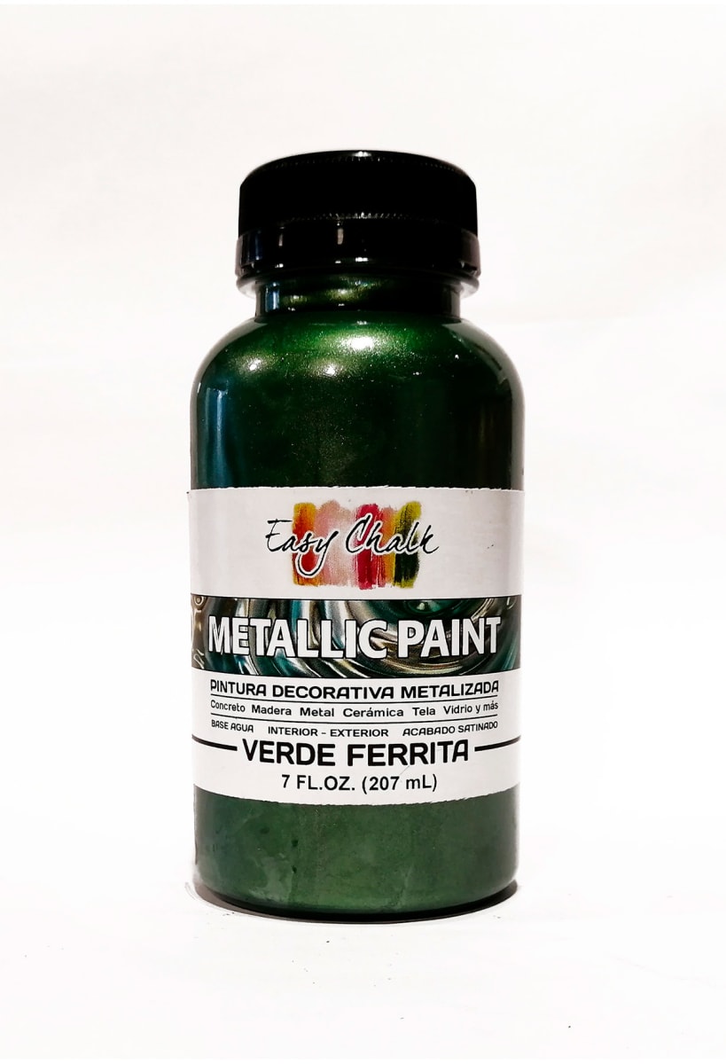 PINTURA METALIZADA VERDE FERRITA METALIZADO 207CC1