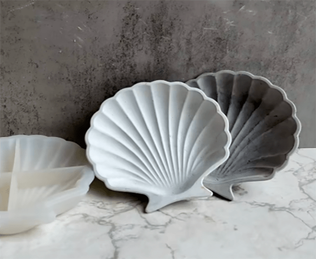 MOLDE DE SILICONA JABONERA CONCHA ABANICO 4CM.1