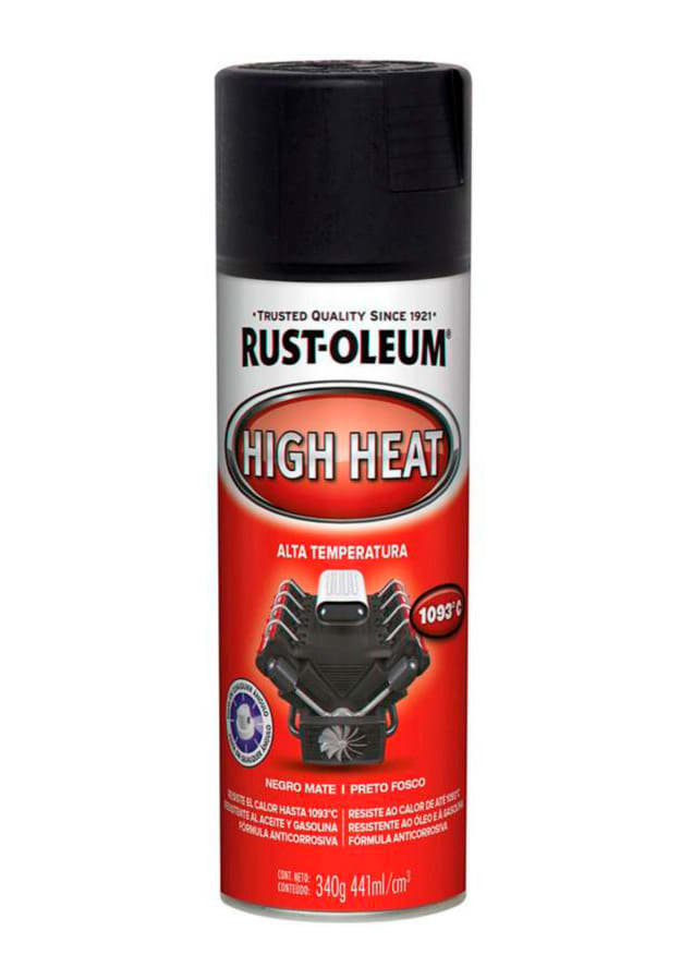 AERO AUTOMOT ALTA TEMP NEGRO MATE 1093°C1