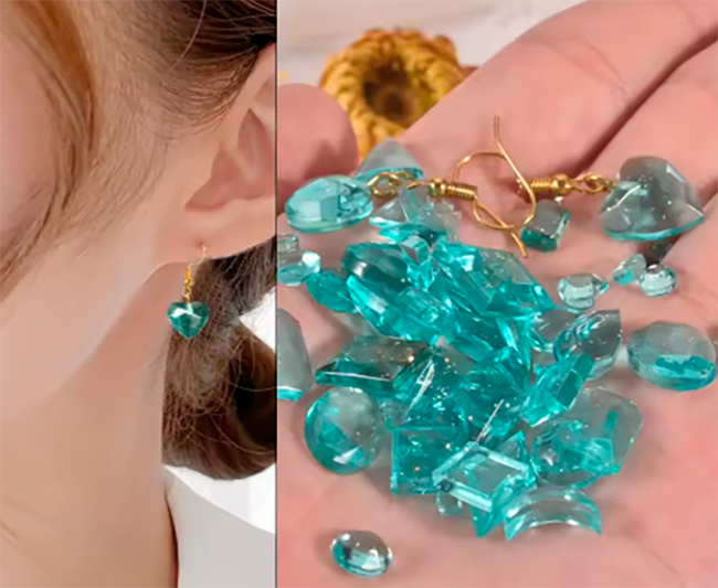 MOLDE DE SILICONA MINI-JOYAS, PLANCHA 6.5x10.5CM4