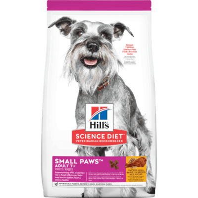 HILLS C MATURE ADULT 7+ SMALL PAWS1