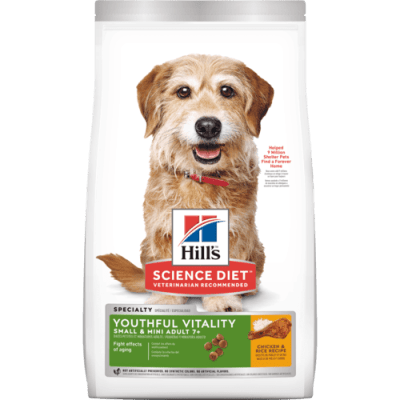 HILLS C YOUTHFUL VITALITY SMALL PAWS1