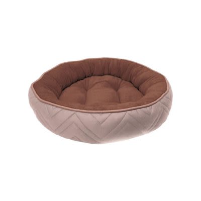 DREAMWELL CAMA REDONDA BEIGE/CAFÉ 56 CMS1