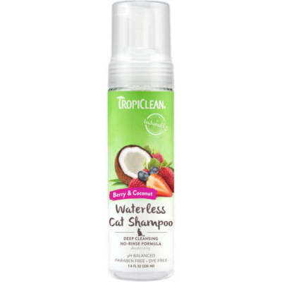 TROPICLEAN WATERLESS CAT SHAMPOO DEEP CLEANING1