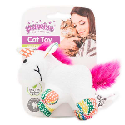 PAWISE PELUCHE UNICORNIO CON CATNIP1