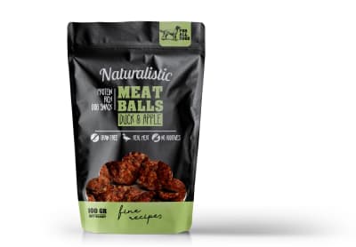 NATURALISTIC MEATBALLS DUCK AND APPLE1