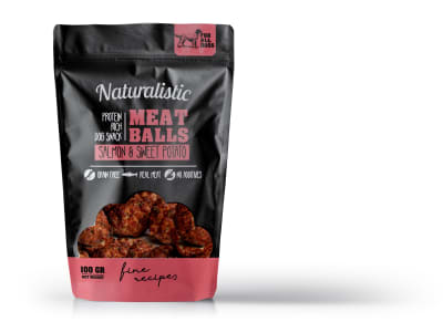 NATURALISTIC MEATBALLS SALMON AND SWEET POTATO1