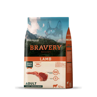 BRAVERY LAMB ADULT LARGE/MEDIUM BREED1