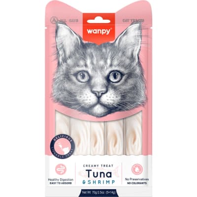 WANPY CREAMY TREAT TUNA & SHRIMP1