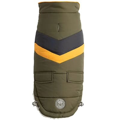 GFPET CHAQUETA SUMMIT PUFFER VERDE1