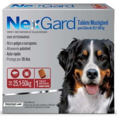 NEXGARD 1 COMPRIMIDO 25 A 50 KG