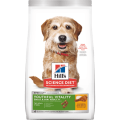 HILLS C YOUTHFUL VITALITY SMALL PAWS