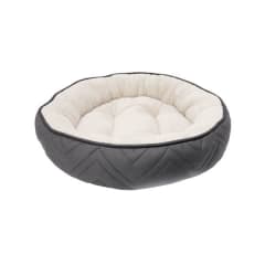 DREAMWELL CAMA REDONDA GRIS/BLANCO 56 CMS