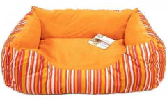 PAWISE CAMA NARANJA PERROS